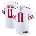 Brandon Aiyuk San Francisco 49ers Nike Player Game Jersey - White- 49Native