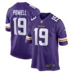 Brandon Powell Minnesota Vikings Nike Game Jersey - Purple- 49Native