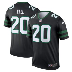 Breece Hall New York Jets Nike Alternate Legend Jersey  - Legacy Black- 49Native
