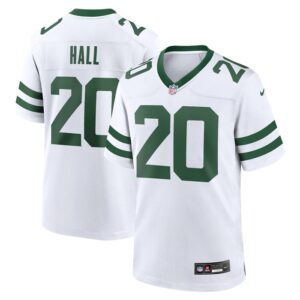 Breece Hall New York Jets Nike Game Jersey - Legacy White- 49Native