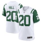 Breece Hall New York Jets Nike Classic Alternate Game Jersey - White- 49Native