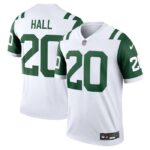 Breece Hall New York Jets Nike Classic Alternate Legend Jersey - White- 49Native
