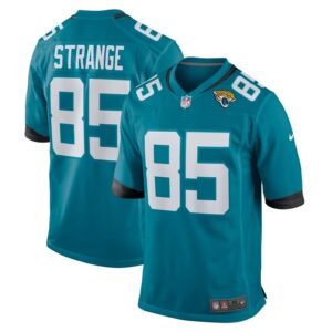 Brenton Strange Jacksonville Jaguars Nike Team Game Jersey -  Teal- 49Native