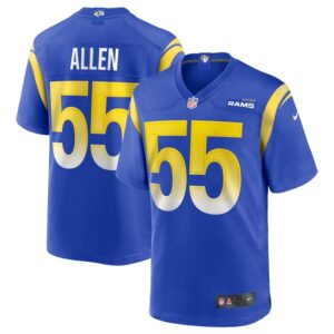 Brian Allen Los Angeles Rams Nike Game Jersey - Royal- 49Native