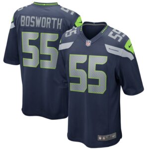 Brian Bosworth Seattle Seahawks Nike Game Retired Player Jersey - College Navy- 49Native