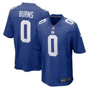 Brian Burns New York Giants Nike Game Player Jersey - Royal- 49Native