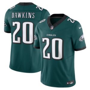 Brian Dawkins Philadelphia Eagles Nike Vapor F.U.S.E. Limited Jersey - Midnight Green- 49Native