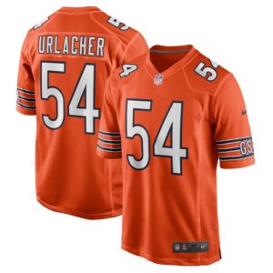 Brian Urlacher Chicago Bears Nike Retired Player Jersey - Orange- 49Native