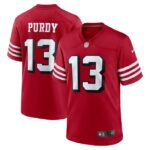 Brock Purdy San Francisco 49ers Nike Alternate Game Player Jersey - Scarlet- 49Native