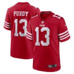 Brock Purdy San Francisco 49ers Nike Game Player Jersey - Scarlet- 49Native