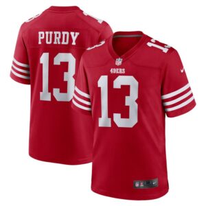 Brock Purdy San Francisco 49ers Nike Game Player Jersey - Scarlet- 49Native