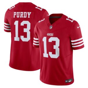 Brock Purdy San Francisco 49ers Nike Vapor F.U.S.E. Limited Jersey - Scarlet- 49Native