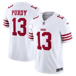 Brock Purdy San Francisco 49ers Nike Vapor F.U.S.E. Limited Jersey - White- 49Native