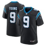 Bryce Young Carolina Panthers Nike Team Game Jersey - Black- 49Native