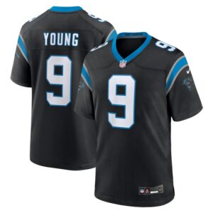 Bryce Young Carolina Panthers Nike Team Game Jersey - Black- 49Native