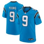 Bryce Young Carolina Panthers Nike 2023 NFL Draft First Round Pick Alternate Game Jersey - Blue- 49Native