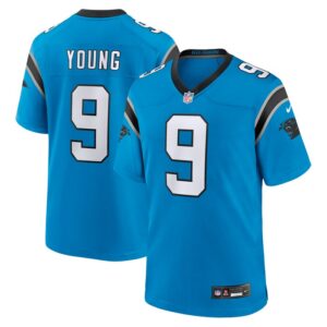 Bryce Young Carolina Panthers Nike 2023 NFL Draft First Round Pick Alternate Game Jersey - Blue- 49Native