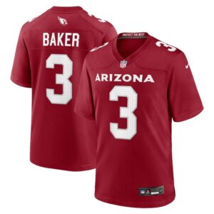 Budda Baker Arizona Cardinals Nike Game Player Jersey - Cardinal- 49Native
