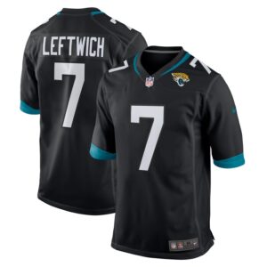 Byron Leftwich Jacksonville Jaguars Nike Alternate Retired Player Game Jersey - Black- 49Native