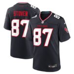 Cade Stover Houston Texans Nike Game Jersey -  Navy- 49Native
