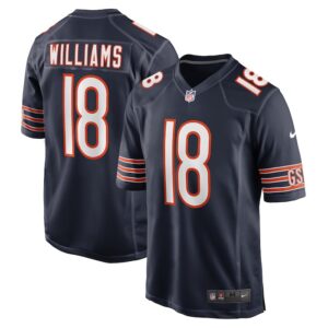 Caleb Williams Chicago Bears Nike 2024 NFL Draft First Round Pick Player Game Jersey - Navy- 49Native