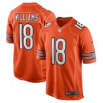 Caleb Williams Chicago Bears Nike Alternate 2024 NFL Draft First Round Pick Player Game Jersey - Orange- 49Native