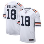 Caleb Williams Chicago Bears Nike 2024 NFL Draft 2nd Alternate Game Player Jersey - White- 49Native