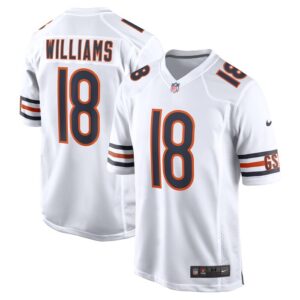 Caleb Williams Chicago Bears Nike 2024 NFL Draft First Round Pick Player Game Jersey - White- 49Native
