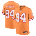 Calijah Kancey Tampa Bay Buccaneers Nike Alternate Team Game Jersey - Orange- 49Native