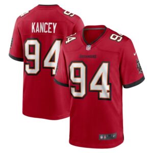 Calijah Kancey Tampa Bay Buccaneers Nike 2023 NFL Draft First Round Pick Game Jersey - Red- 49Native