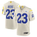 Cam Akers Los Angeles Rams Nike Game Jersey - Bone- 49Native
