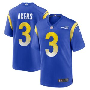 Cam Akers Los Angeles Rams Nike Game Jersey - Royal- 49Native