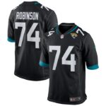 Cam Robinson Jacksonville Jaguars Nike Game Jersey - Black- 49Native