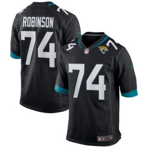 Cam Robinson Jacksonville Jaguars Nike Game Jersey - Black- 49Native