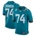 Cam Robinson Jacksonville Jaguars Nike Game Jersey - Teal- 49Native