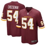 Camaron Cheeseman Washington Football Team Nike Game Jersey - Burgundy- 49Native