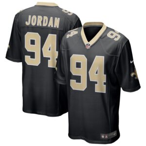 Cameron Jordan New Orleans Saints Nike Game Jersey - Black- 49Native
