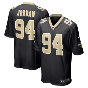 Cameron Jordan New Orleans Saints Nike Game Jersey - Black- 49Native
