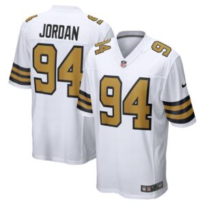 Cameron Jordan New Orleans Saints Nike Alternate Game Jersey -  White- 49Native