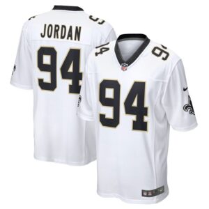 Cameron Jordan New Orleans Saints Nike  Game Jersey - White- 49Native