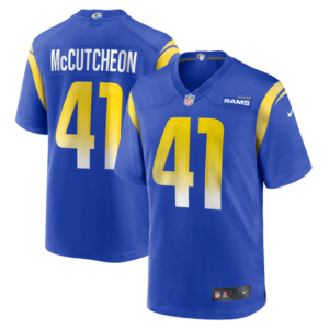 Cameron McCutcheon Los Angeles Rams Nike  Game Jersey - Royal- 49Native