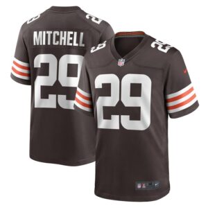 Cameron Mitchell Cleveland Browns Nike Team Game Jersey -  Brown- 49Native