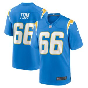 Cameron Tom Los Angeles Chargers Nike  Game Jersey -  Powder Blue- 49Native