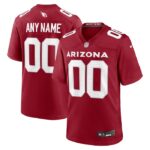 Arizona Cardinals Nike Custom Game Jersey - Cardinal- 49Native