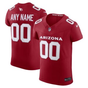 Arizona Cardinals Nike Vapor F.U.S.E. Elite Custom Jersey - Cardinal- 49Native