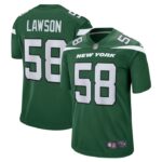 Carl Lawson New York Jets Nike Game Jersey - Gotham Green- 49Native