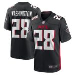 Carlos Washington Atlanta Falcons Nike  Game Jersey -  Black- 49Native