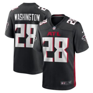 Carlos Washington Atlanta Falcons Nike  Game Jersey -  Black- 49Native