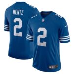 Carson Wentz Indianapolis Colts Nike Alternate Vapor Limited Jersey - Royal- 49Native