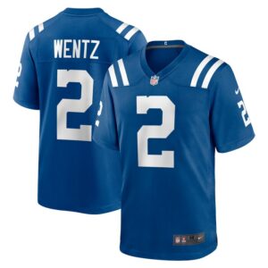 Carson Wentz Indianapolis Colts Nike Game Jersey - Royal- 49Native